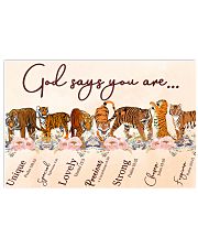 Tiger God Say You Are 17x11 Poster front