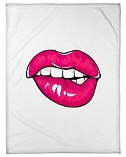Sexy Lips Small Fleece Blanket - 30" x 40" thumbnail