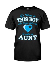 HE CALL ME AUNT Premium Fit Mens Tee front