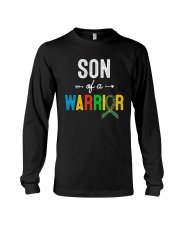 SON OF A WARRIOR AUTISM AWARENESS DAY SHIRT Long Sleeve Tee thumbnail
