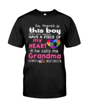 GRANDMA AUTISM AWARENESS AUTISM DAY SHIRT Premium Fit Mens Tee thumbnail