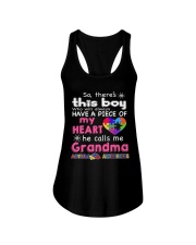 GRANDMA AUTISM AWARENESS AUTISM DAY SHIRT Ladies Flowy Tank thumbnail
