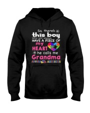 GRANDMA AUTISM AWARENESS AUTISM DAY SHIRT Hooded Sweatshirt thumbnail