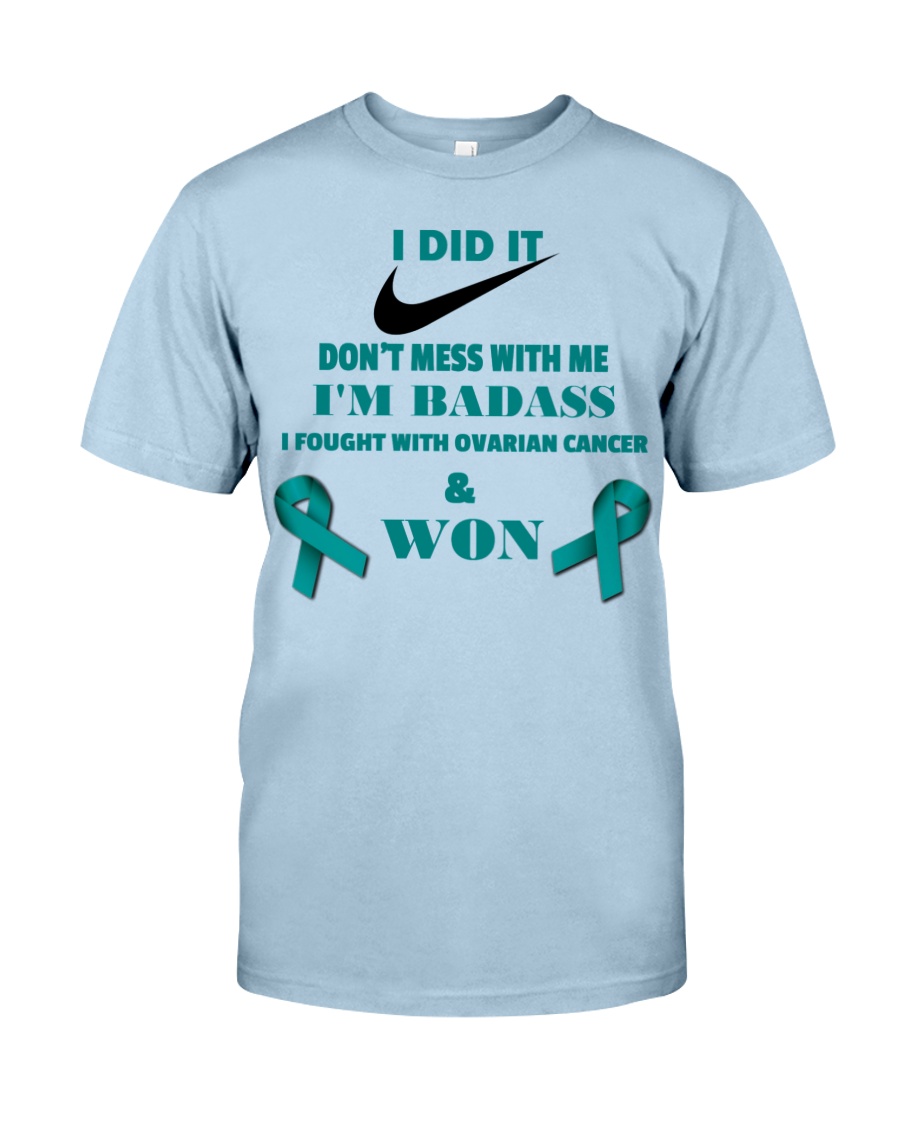 I Beat Ovarian Cancer Classic T-Shirt