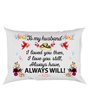 Great gift for your husband Rectangular Pillowcase back