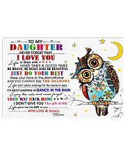 MOM TO DAUGHTER 17x11 Poster front