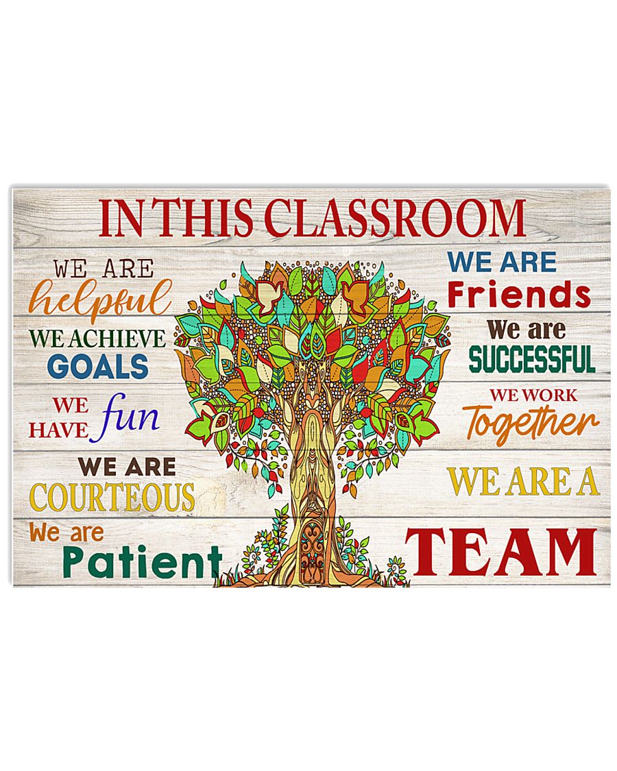 In this classroom 17x11 Poster