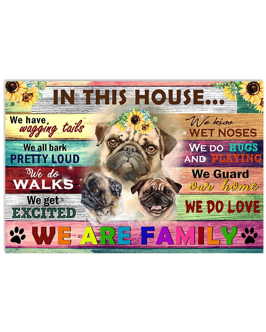 In this house 17x11 Poster