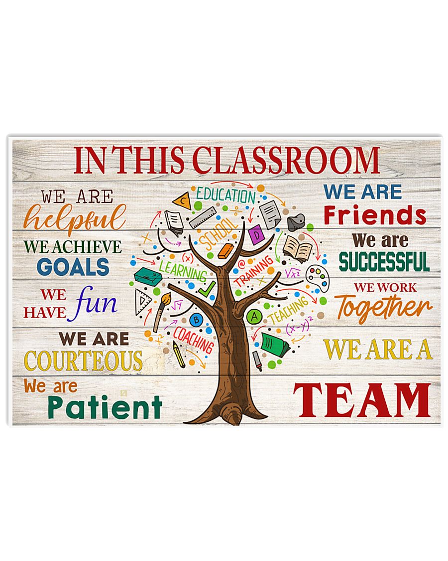 In this classroom 17x11 Poster