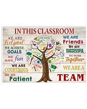 In this classroom 17x11 Poster front