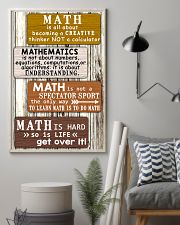 Math quotes 11x17 Poster lifestyle-poster-1