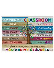 You are my students 17x11 Poster front