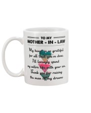 MOTHER IN LAW Mug back