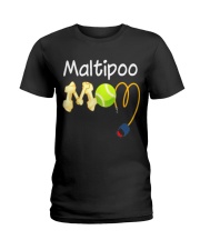 Maltipoo Mom Dog Shirt Ladies T-Shirt thumbnail