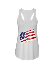 The Men USA Ladies Flowy Tank thumbnail