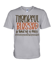 Developmental Specialist V-Neck T-Shirt tile