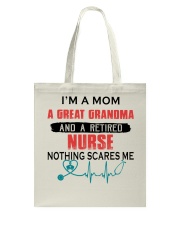 i'm a mom GREAT GRANDMA Tote Bag tile