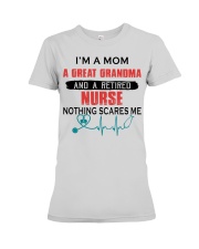i'm a mom GREAT GRANDMA Premium Fit Ladies Tee tile