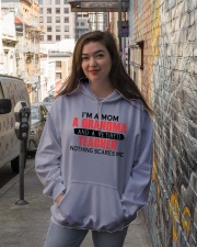 I'm A Mom A Grandma And A Retired Teacher Hooded Sweatshirt lifestyle-unisex-hoodie-front-1