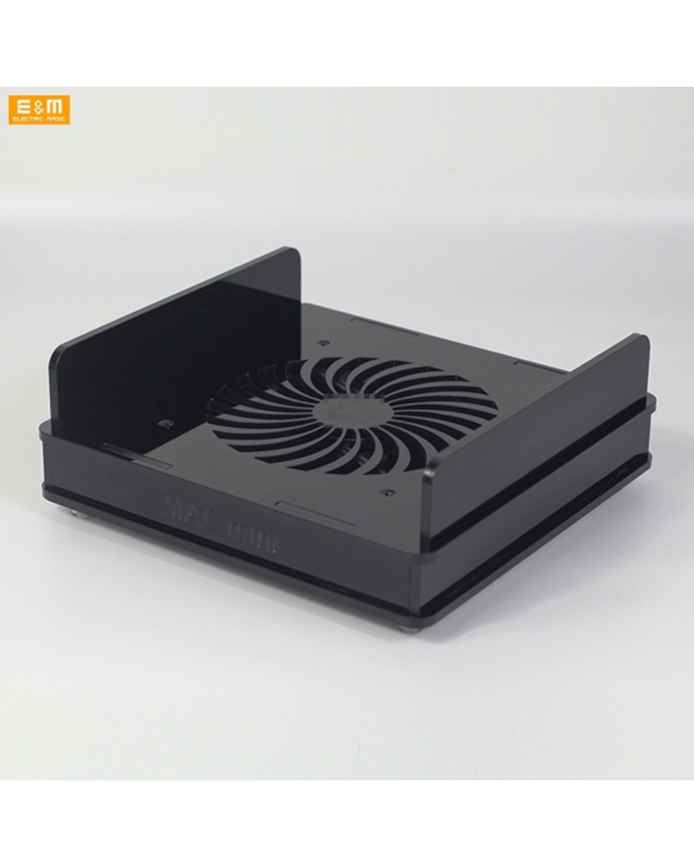 Cooling Fan Stand For Mac Mini Radiator Overclock Base Frame With 14Cm Adjustable Speed Silent Fan Summer Dissipation template