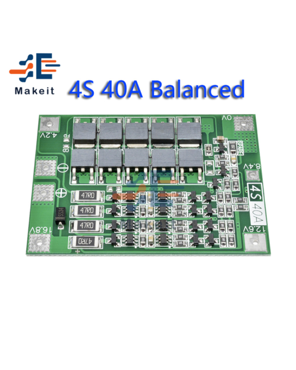 Bms 3S/4S 12V/24V Li-Ion Lithium Battery Charger Protection Board 18650 For Drill Motor 11.1V 12.6V/14.8V 16.8V Enhance template