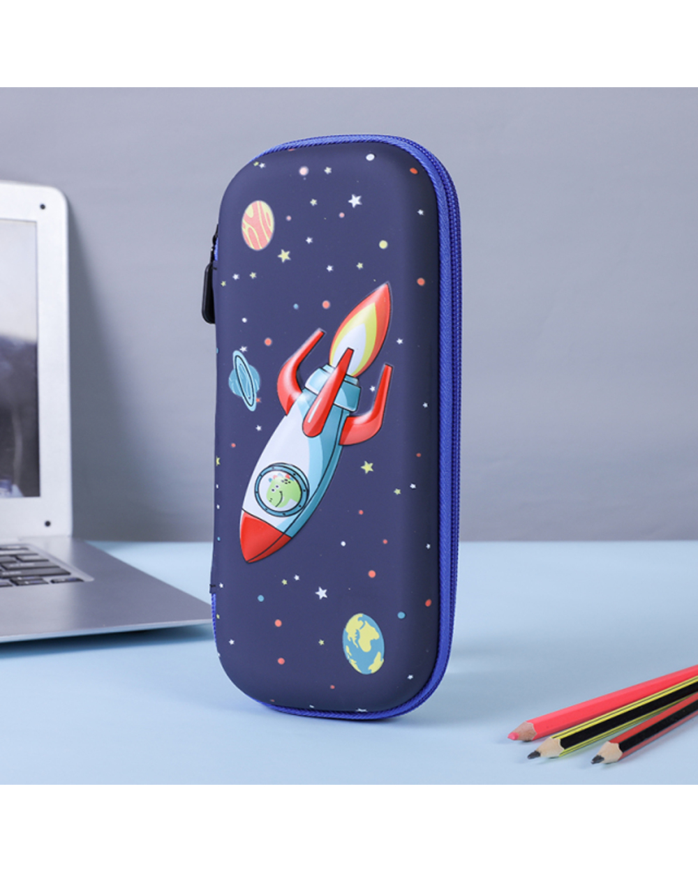 3D Eva Pencil Case Cute Stationery Box Cartoon Animals Pencil Box For Children Pen Case Big Pen Bag School Supplies Sto template