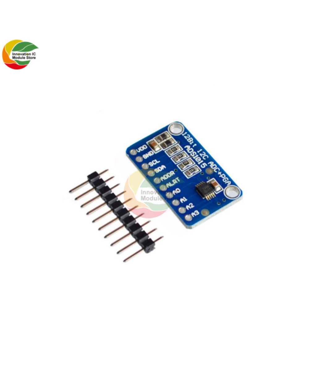 Ads1015 Convertidor Analógico A Digital De Precisión De 12 Bits Placa De Desarrollo Adc Módulo Programador Mcu Interfaz template