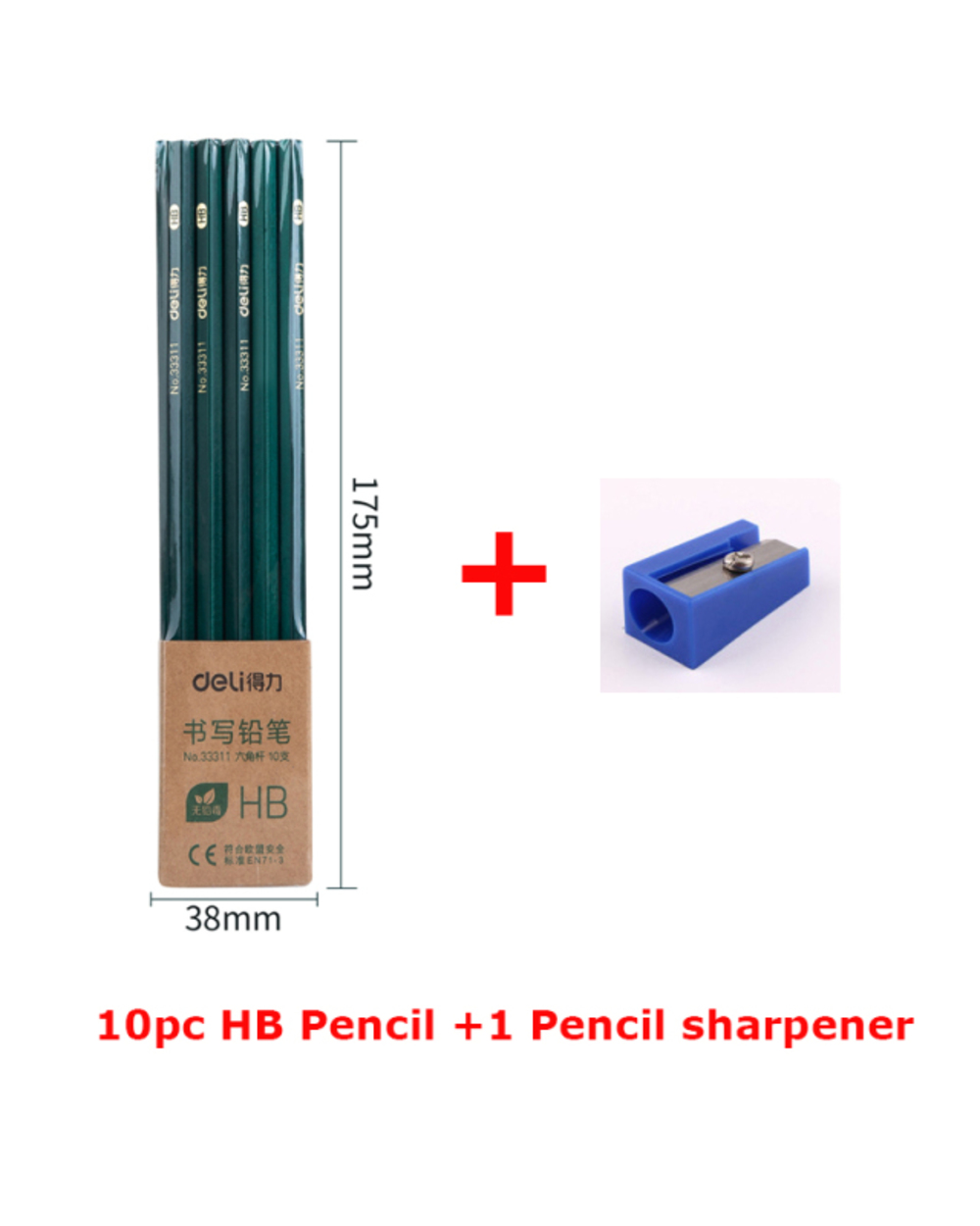 Deli 10Pc/Lot Wooden Lead Pencil 2B/Hb/2H Lapices Drawing Pencils School Student Pens Art Stationery Supplies With Shar template