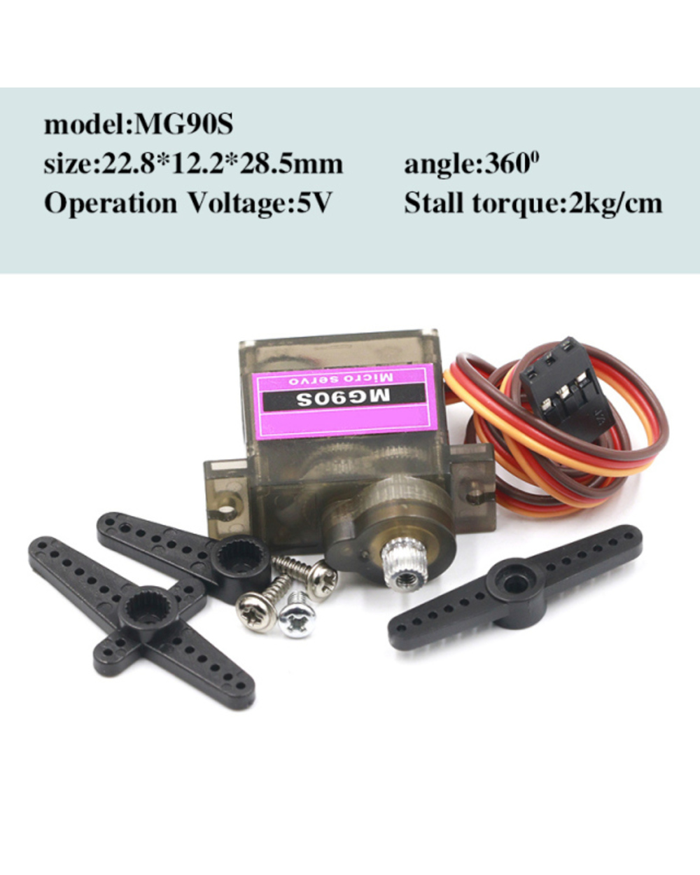 Sg90 Mg90s Mg945 Mg946 Mg995 Mg996 Servo Metal Gear For Model Helicopter Boat For Arduino Uno Diy Mg946r Mg996r template