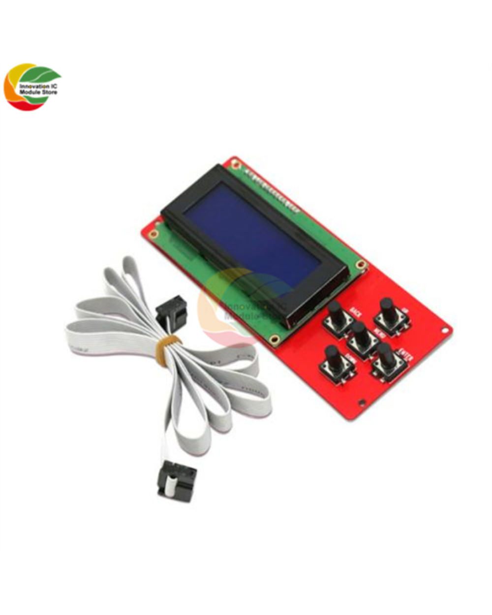 Lcd2004 Lcd Control Screen With Blue Background And White Characters Pcf8574t I2c Iic Expansion Board Support 1602Lcd 2 template