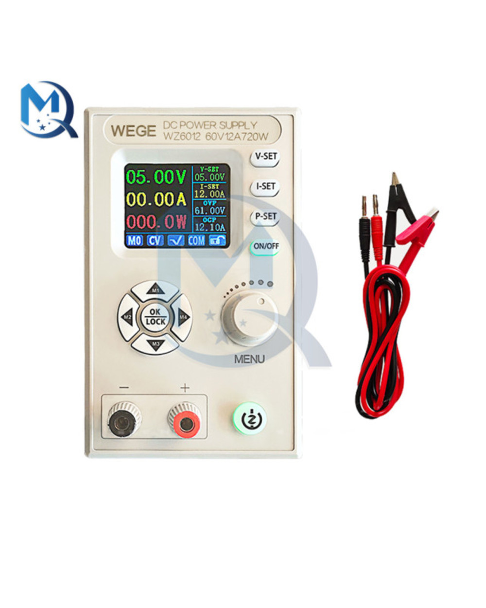 Wz6012 Lcd High-Power Adjustable Digital Controlled Dc Power Supply Step-Down Buck Module 60V 12A Communication Version template