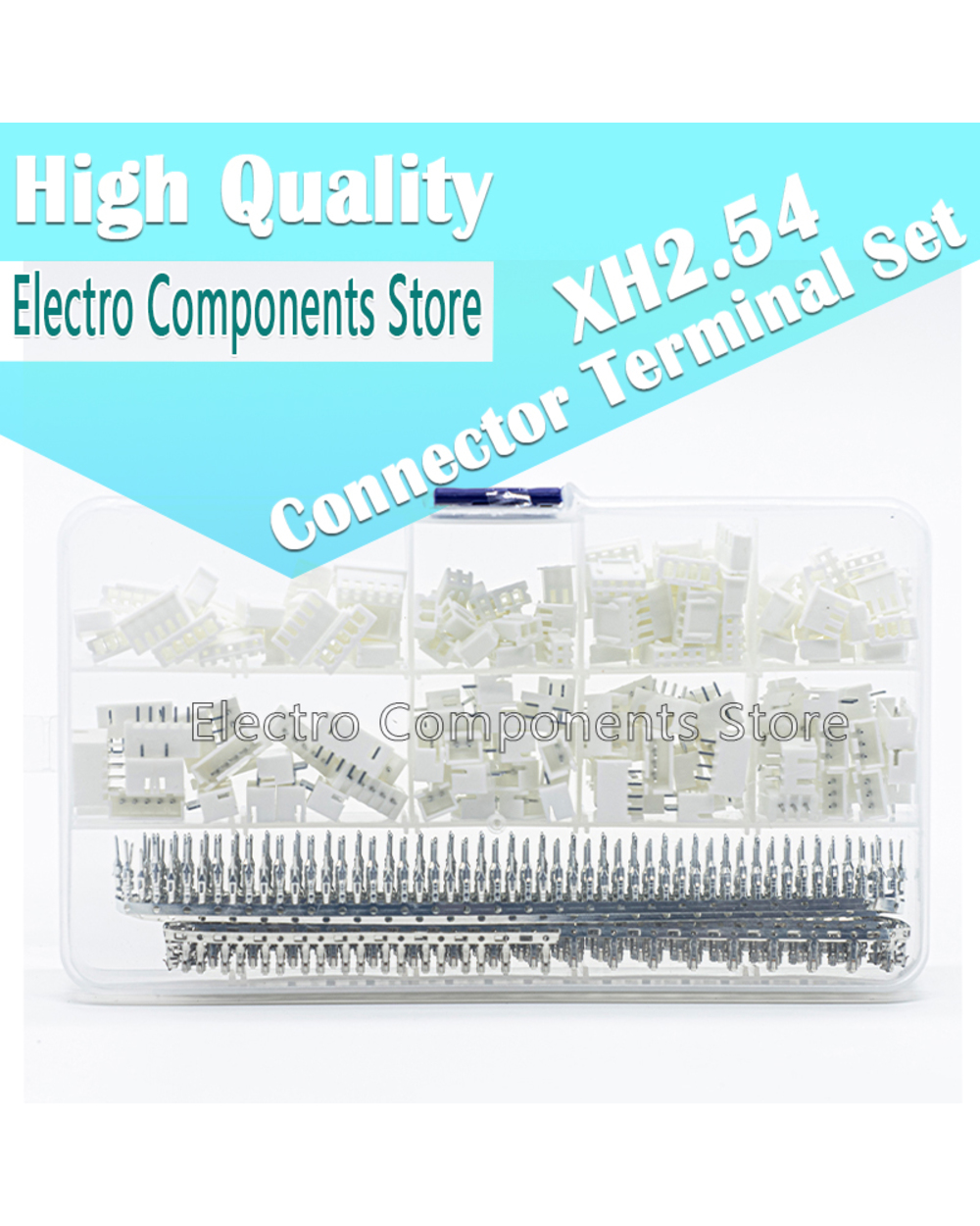 560Pcs Xh2.54 2P 3P 4P 5 Pin 2.54Mm Pitch Terminal Kit / Housing / Pin Header Connector Wire Connectors Adaptor Xh Kits template