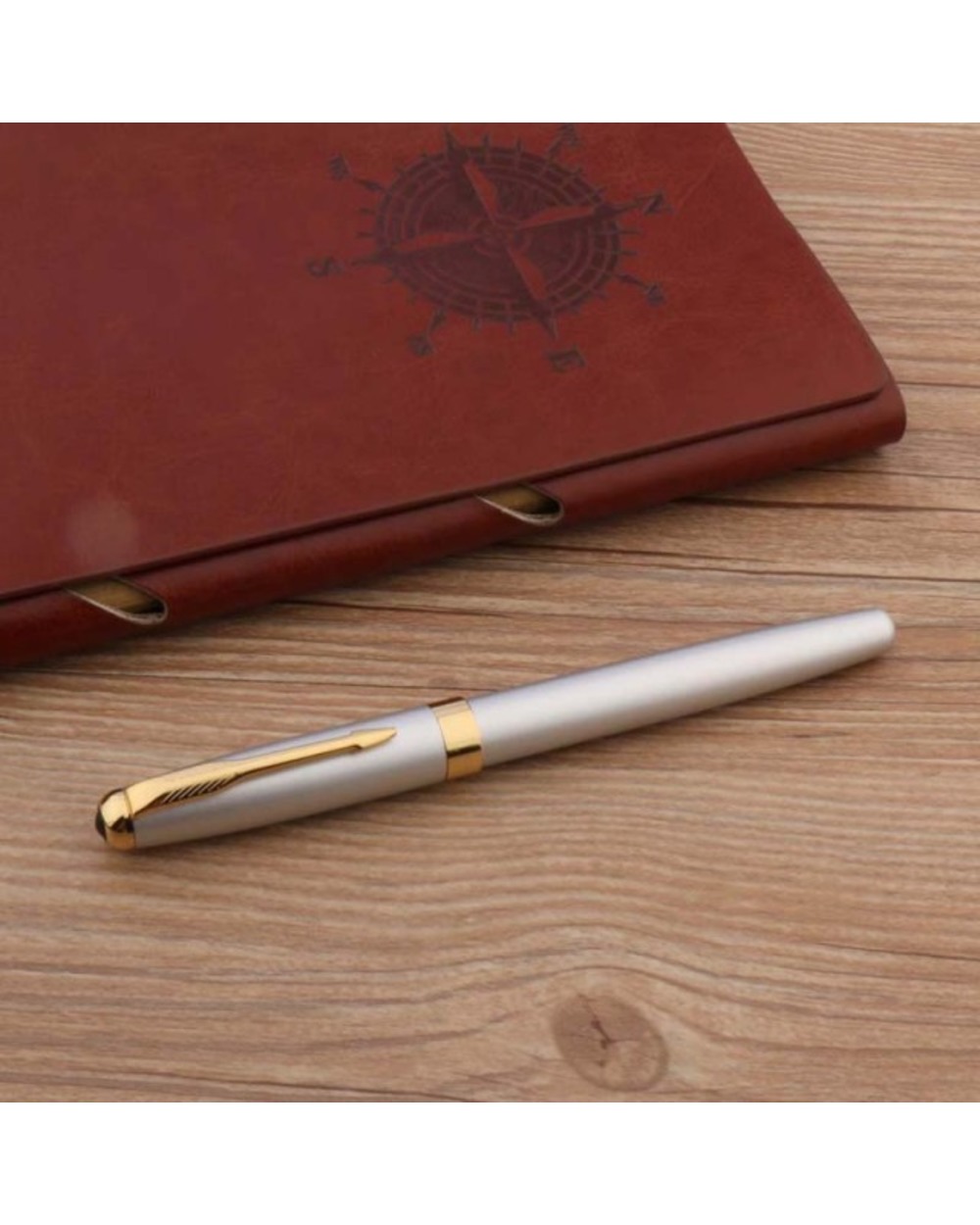 Luxury 388 Black Rollerball Pen Ripple Golden Trim Gift Arrow Clip Signature Pen Business Office School Supplies Writing template