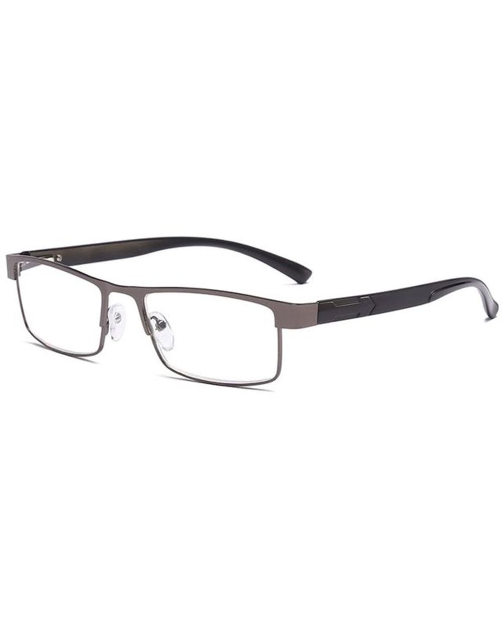 New Men Metal Half Frame Anti Blue Light Eyewear Business Reading Glasses Men Metal Glasses Frame Optical Glasse template