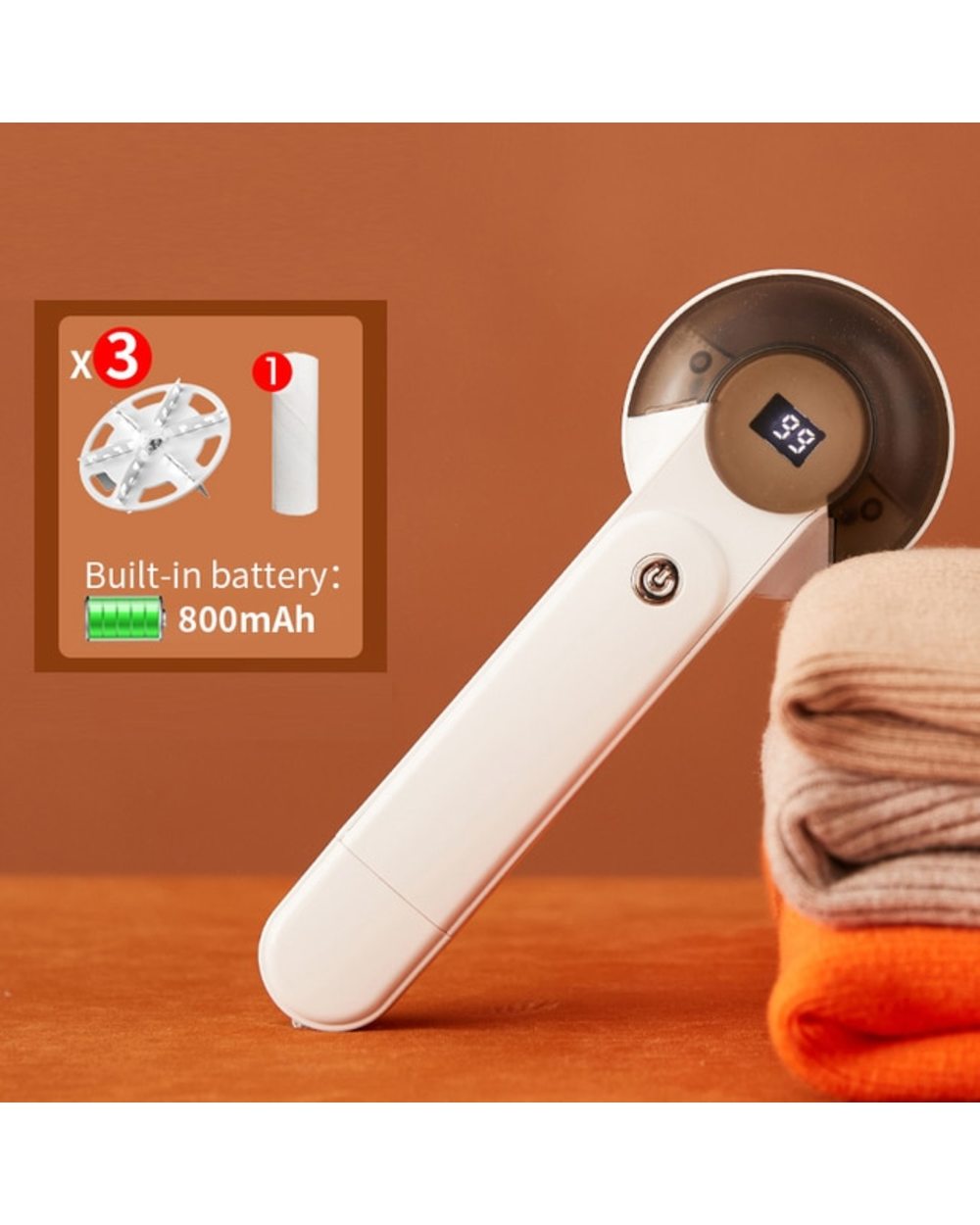 Reup Electric Lint Remover For Clothing Fuzz Pellet Remover Machine Portable Charge Sweater Fabric Shaver Removes Cloth template