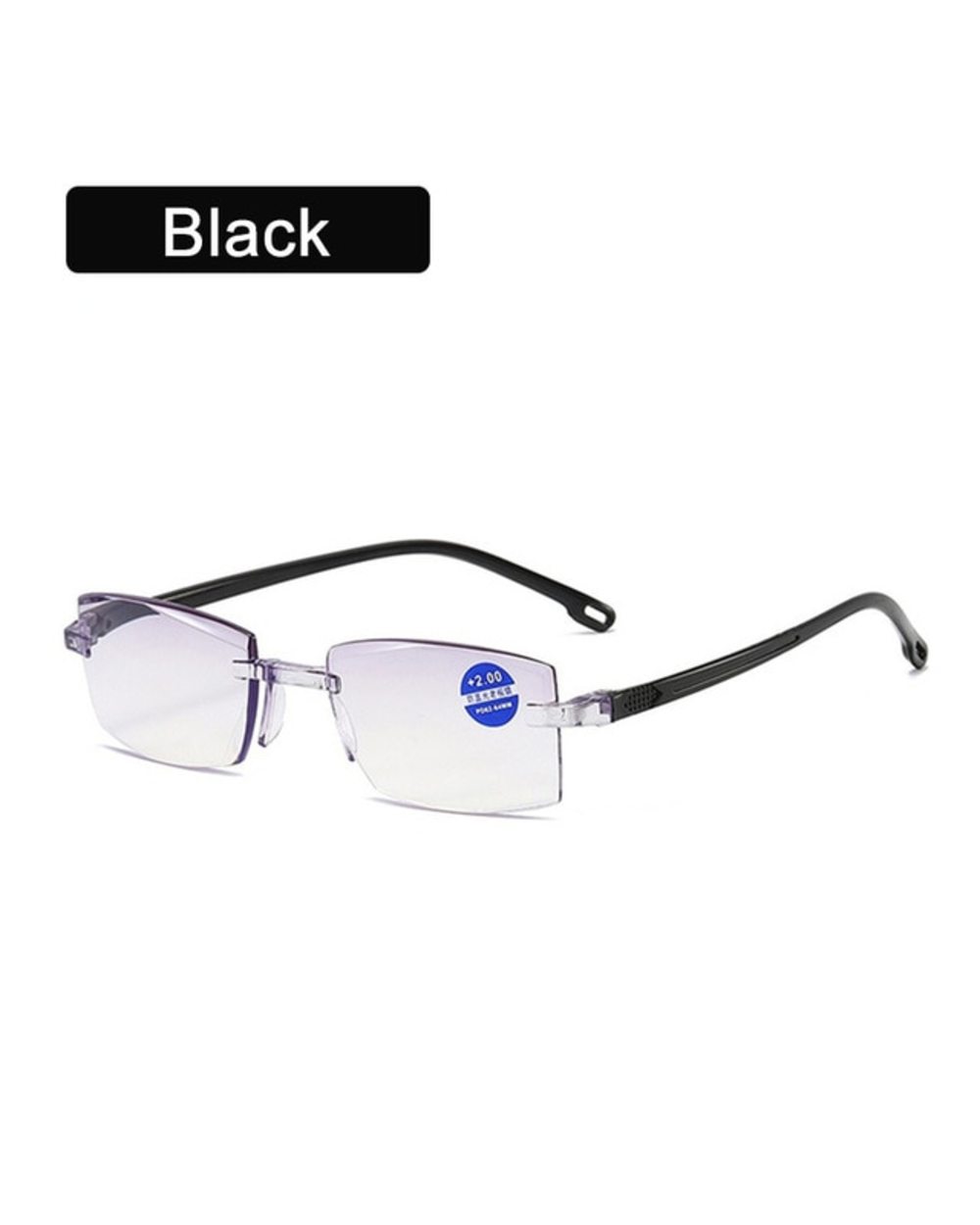 Zuee Men Tr90 Presbyopic Glasses Man Blue Light Reading Glasses Men Metal Square Glasses For Sight Plus Lenses template