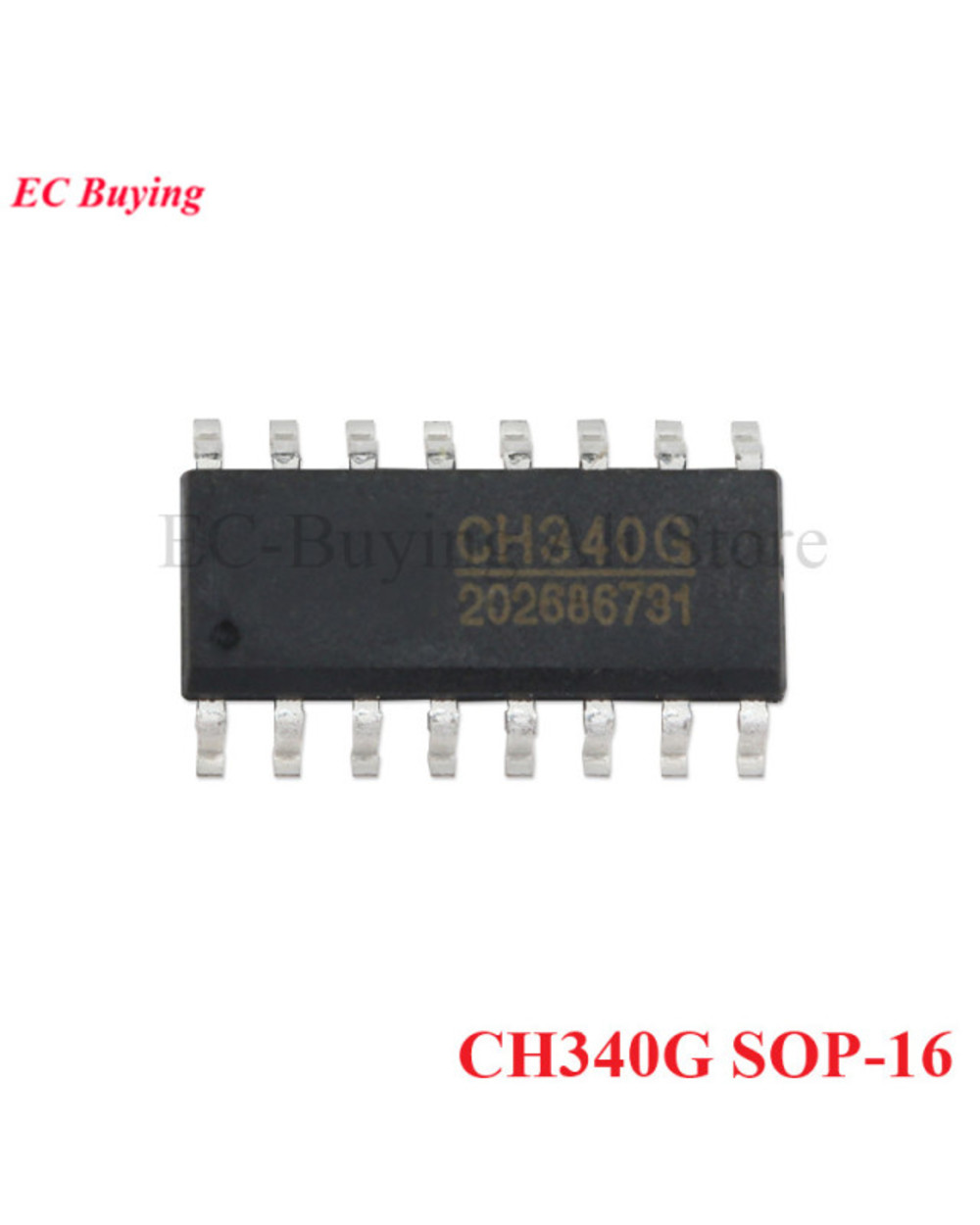 5Pcs/Lot Ch340 Ch340c Ch340g Ch340n Ch340t Chip Ic Sop-16 Ssop-20 Sop-8 Smd Usb To Uart Interface template