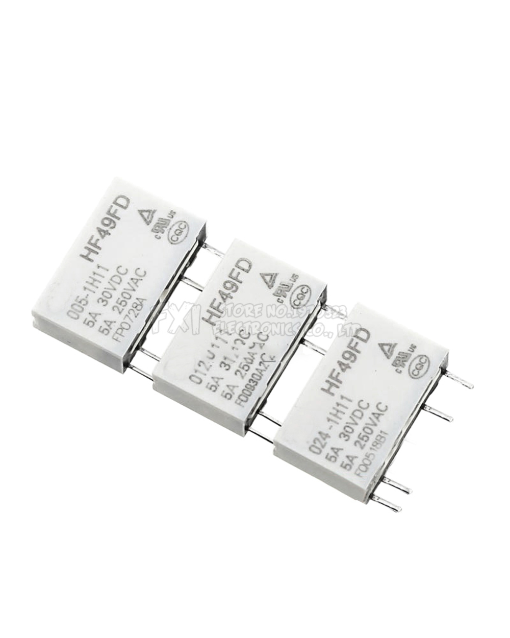 5Pcs Relay 12V Hf49fd-005-1H11 005-1H12 Hf49fd Dc5v 1H11 4Pin 5A Relay 5V Rele 12V 24V template