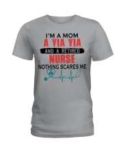 i'm a mom YIA YIA Ladies T-Shirt tile