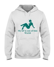 My GF is out of this world Hooded Sweatshirt thumbnail