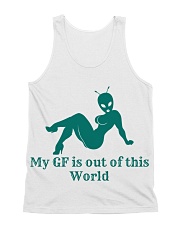 My GF is out of this world All-over Unisex Tank thumbnail