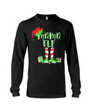 Mama Elf Shirt- Elf Family Shirts- Elf Christmas S Long Sleeve Tee thumbnail