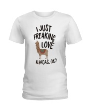 love alpaca Ladies T-Shirt tile