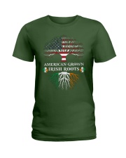 American Grown Irish Roots Ladies T-Shirt thumbnail