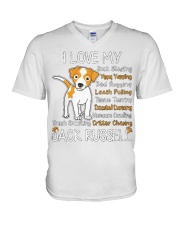 Black bears V-Neck T-Shirt thumbnail
