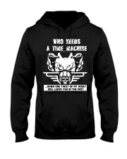 Who needs a time machine Hooded Sweatshirt thumbnail