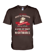Labrador T-shirt V-Neck T-Shirt thumbnail