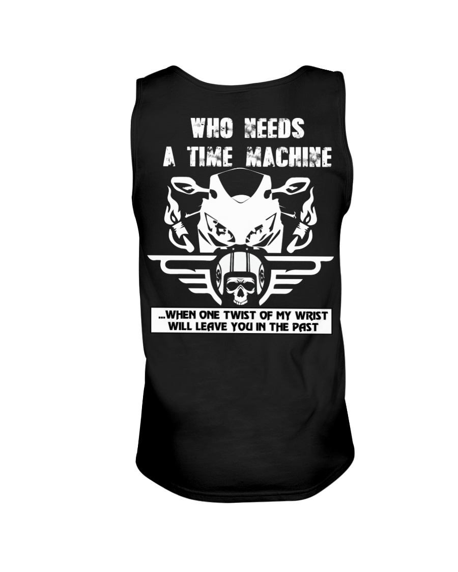 Who needs a time machine Unisex Tank