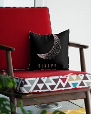 Moon Princess - Beautiful Sleepy 2 Square Pillowcase aos-pillow-square-front-lifestyle-09
