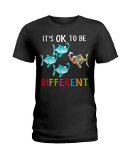 Its ok to be different shirt Ladies T-Shirt thumbnail